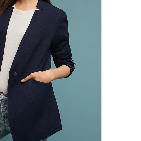 NWOT Anthropologie MARENNES BLAZER - Picture 2 of 5